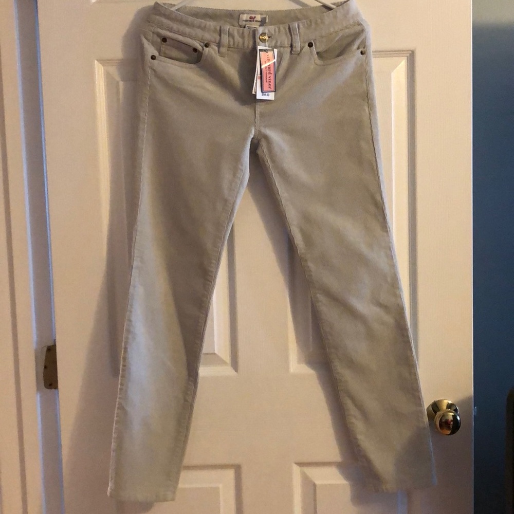 VV gray corduroys